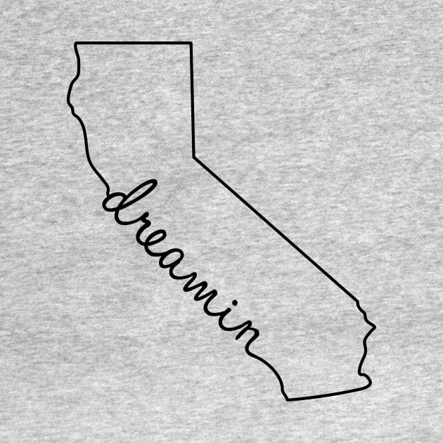 CALIFORNIA DREAMIN by UNITED STATES OF TEES